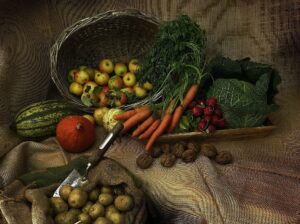 NeuroErnährung. Viele Vitamine und Eiweiß ist wichtig fürs Nervensystem.